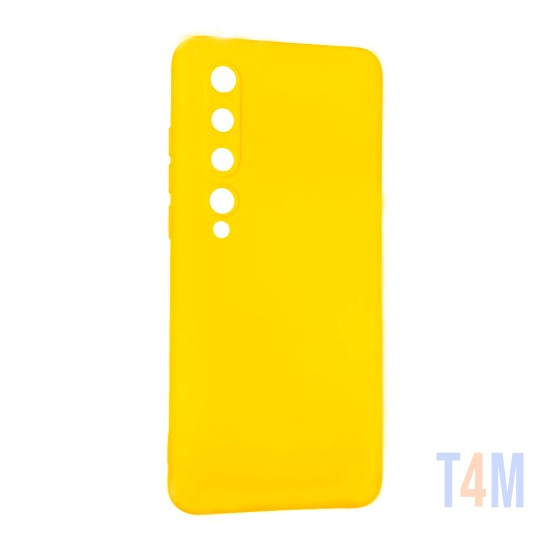 Funda de Silicona para Xiaomi Mi 10 Amarillo